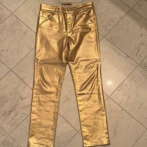Joe’s Gold Metallic Jeans